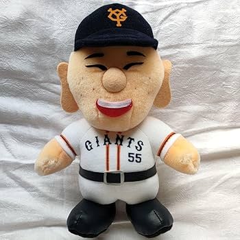 Amazon.co.jp: 元 ジャイアンツ 松井秀喜選手 ぬいぐるみ 公認